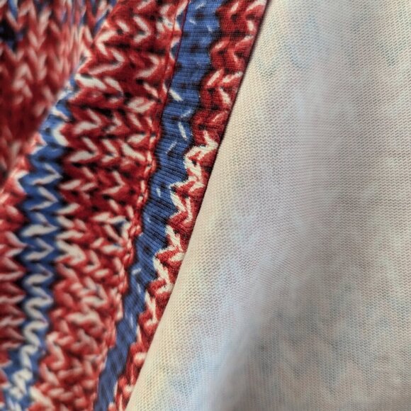 Tory Burch Cotton Knit PRINT T-Shirt Dress - Picture 7 of 8